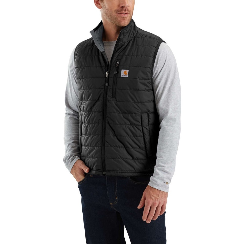 Carhartt Men's Black Quilted Vest